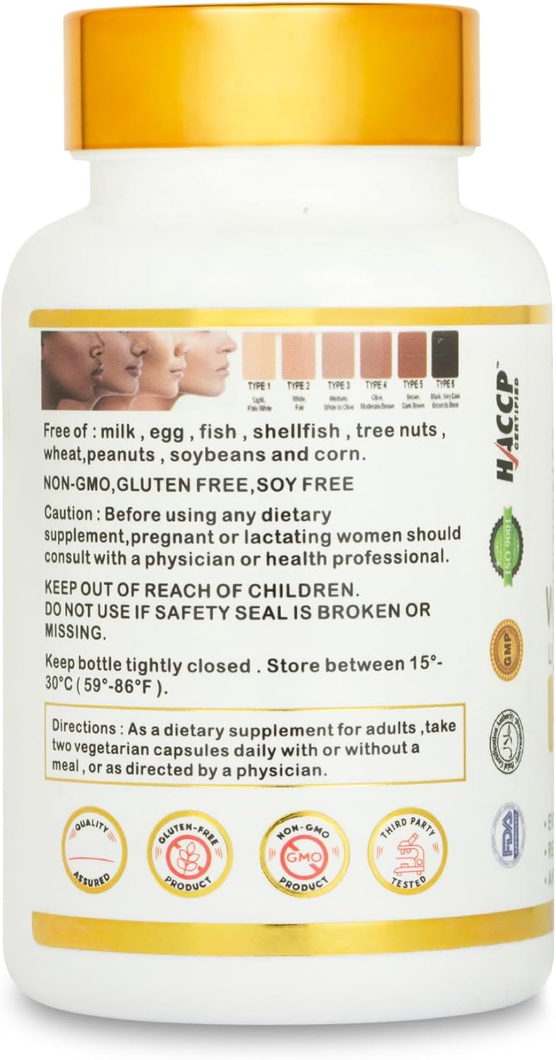 Liposomal Glutathione Skin Brightening Capsules