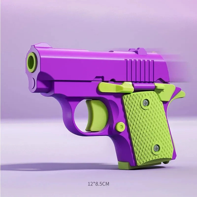 Children's Toy Gun 3D Printing Fidget Toy For Kids Adults Stress Relief Toy Christmas Gift