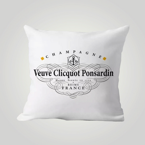 Veuve Clicquot Luxury  ChampagnePlush Velvet Cushion Covers